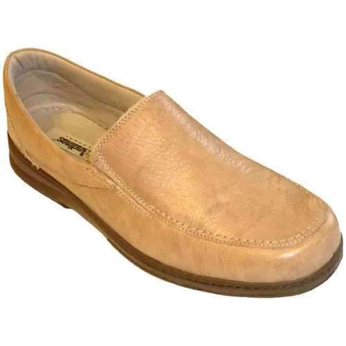 Zapatos confort caballero de piel Taupe 39/45 026
