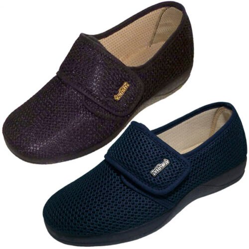 Zapatilla cerrada antibactericida- relajantes- transpirables- flexibles y piso goma antideslizante 35/41 Marino y Negro 1160