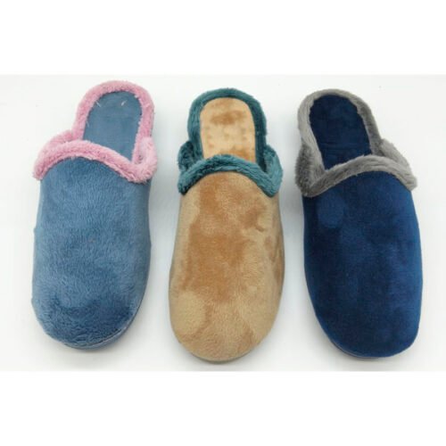 Zapatillas descalzas señora con piso cuña anatómica La Barca® 35 a 41 Tricolor (Aguamar Vison Marino) 119