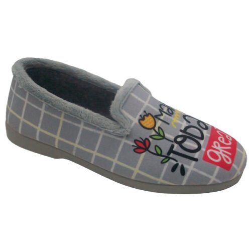 Zapatillas cerradas La Barca® Mujer con piso fino 35 a 41 Gris 120-2