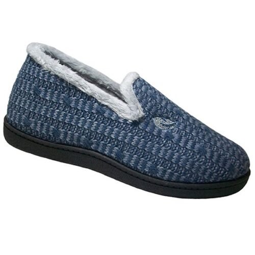 Zapatilla cerrada copete de chica PlumaFlex 35/42 Jeans 12284