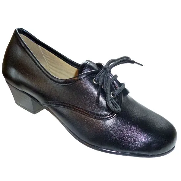 Zapato baile regional piel natural Vai de Baile Mod.12520 — Calzados Prieto mayorista