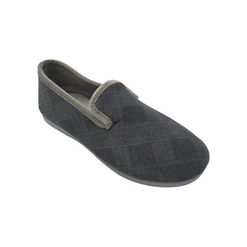 Zapatillas cerradas caballero Entrelazado con piso de goma La Barca® 39 a 46 Gris 1416
