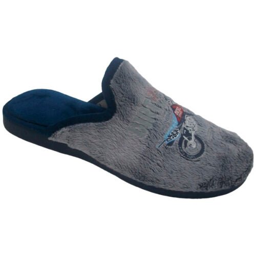 Zapatillas descalzas caballero con piso goma La Barca 39 a 46 Marino 1470