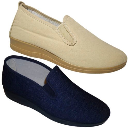 Zapatillas para señora Tejano Beig La Barca ® 15000