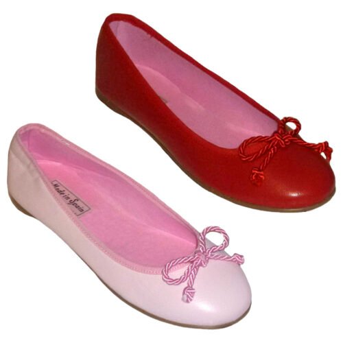 Zapato mujer en piel R.F. Rosa Rojo 35/41 1524