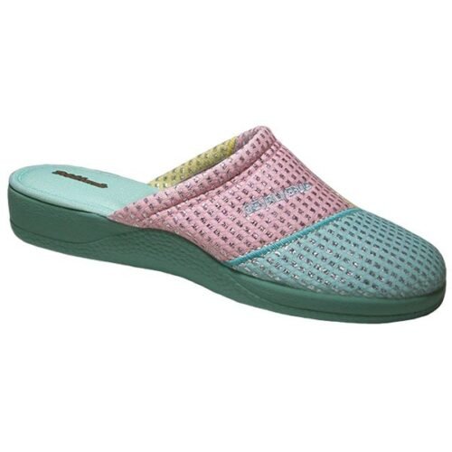Zapatilla chinela antibactericida- relajantes- transpirables- flexibles y piso goma antideslizante 35/42 Verdina 1542