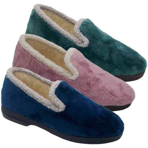 Zapatillas Cruan cerradas y forradas Mujer 35 a 41 Marino Malva Verde 1601