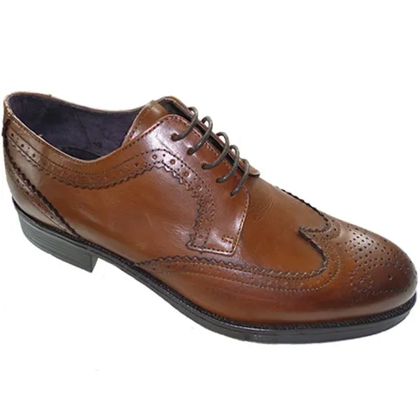 Zapato piel suave con piso de goma y forro y planta piel España 39