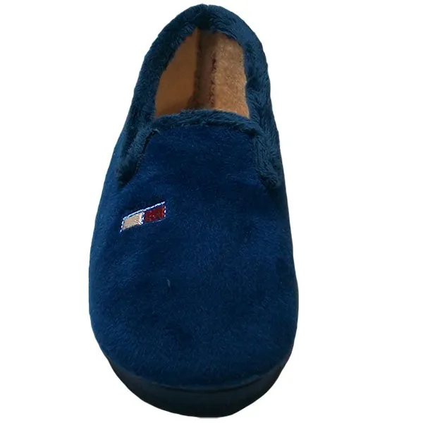 Zapatilla cerrada señora con piso de cuña La Barca® 35/41 Marino Morado 2123 - Imagen 6