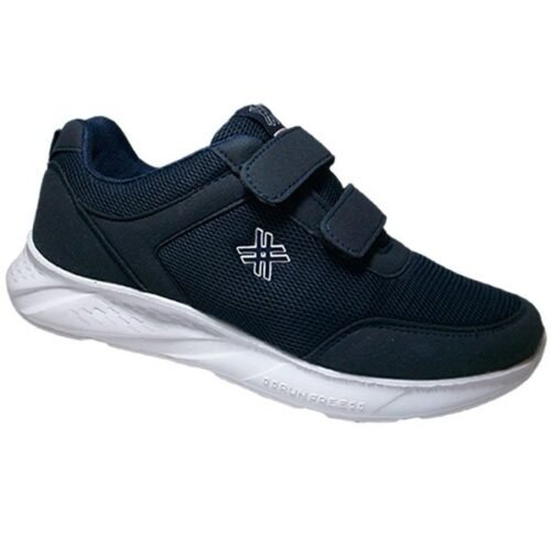 Deportivo velcro con piso ligero de rejilla 40/46 Azul 2275