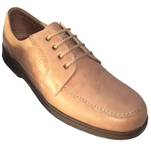 Zapatos confort caballero de piel 39/45 Beig 28