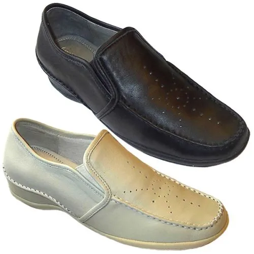 Zapatillas deportivas Mujer en colores Negro y Beig, tallas 35/41 Marca INVISIBLES SPORT, Modelo 2963
