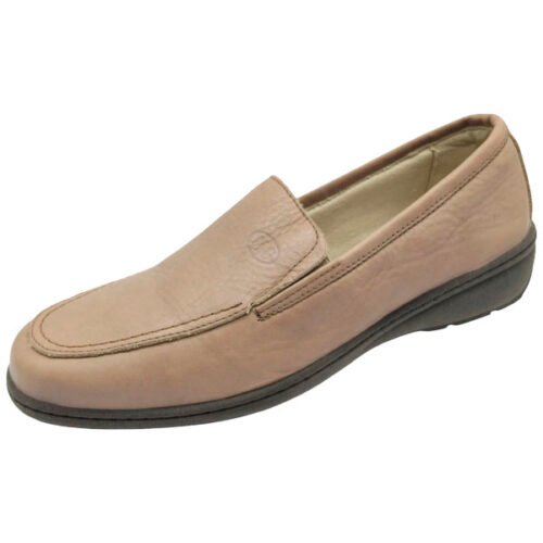 Mocasín piel - forro piel 35/41 Beige 3002