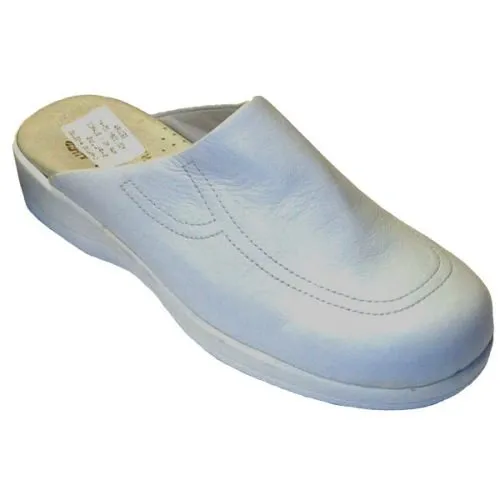 Zueco sanitario para mujer de piel Segura® Blanco 3301
