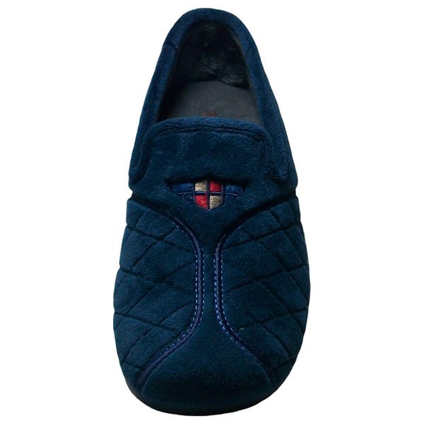 Zapatilla cerrada de caballero escudo con Piso goma DeValverde 40 a 45 Marino 39 a 46 Gris 3518 - Imagen 5
