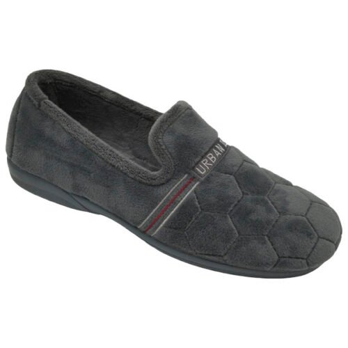 Zapatillas cerradas caballero Urban con piso goma DeValverde 40 a 43 Gris 3551