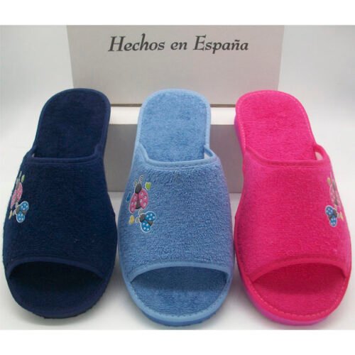 Zapatillas descalzas mujer abiertas de puntera de piso ligero La Barca ® 35 a 41 Marino Aguamar Fucsia 4057