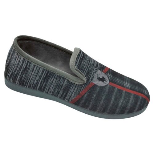 Zapatillas caballero cerradas con piso goma La Barca 39 a 46 Gris 426