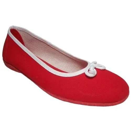 ZAPATILLAS casa SEÑORA Mayorista Rojo Antideslizante 35/41 La Barca	442 Hecho en España