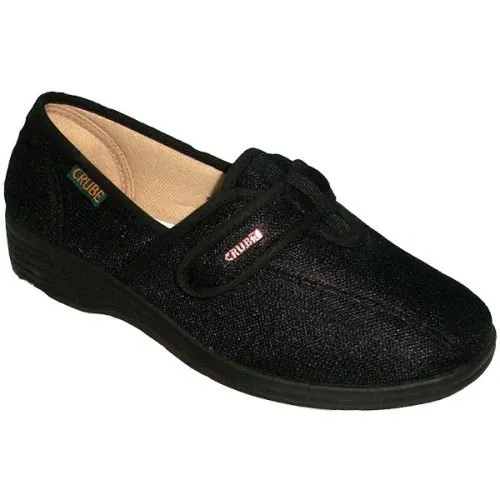 ZAPATILLAS de casa SEÑORA Mayorista Negro 452 Antideslizante 35/41 Hecho en España