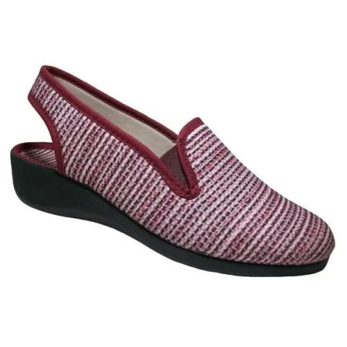 Zapatilla mujer Granate La Barca 454