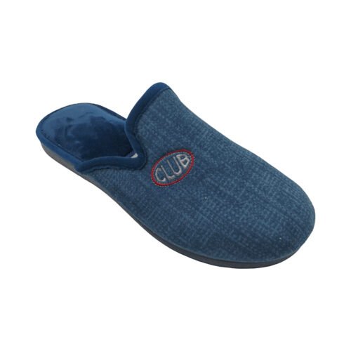 Zapatillas descalzas caballero Club con piso de goma La Barca® 39 a 46 Marino 487