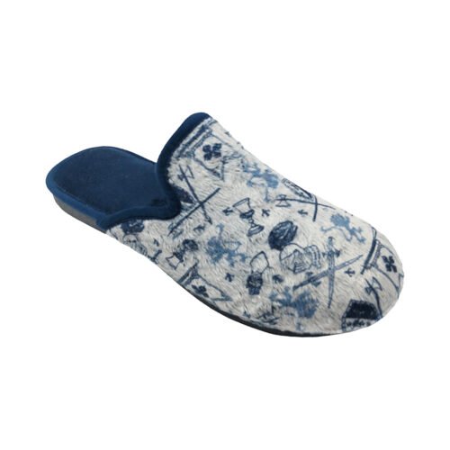 Zapatillas descalzas caballero Heraldica con piso de goma La Barca® 39 a 46 Marino 499