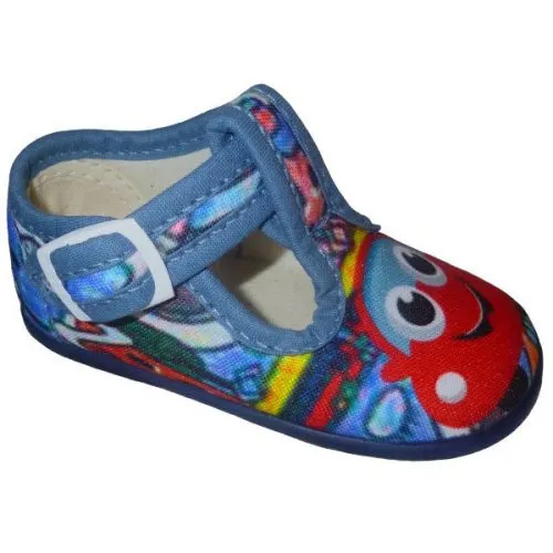 Zapatillas niño Celeste 537-1