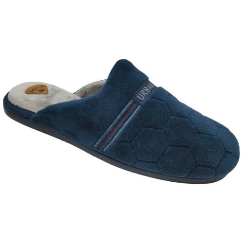 Zapatillas descalzas caballero Urban con piso goma y plantilla acolchada DeValverde 39 a 46 Marino 5504