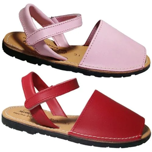 Ibicencas alpargatas 20/35 Rosa y Rojo 551