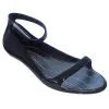 Chanclas de colores para mujer Mayorista Transparente  Negro 588 - Imagen 3