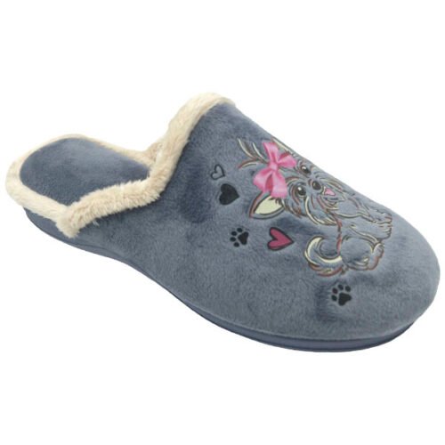 Zapatillas descalzas señora Perro y Lazo con piso goma Segura 35 a 41 Azafata 604-7020