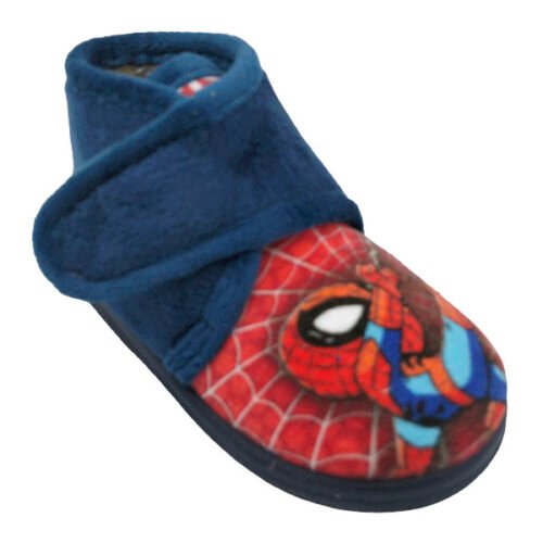 Zapatillas cerradas niño Superhéroe con velcro La Barca® 19 a 28 Marino/Rojo 610