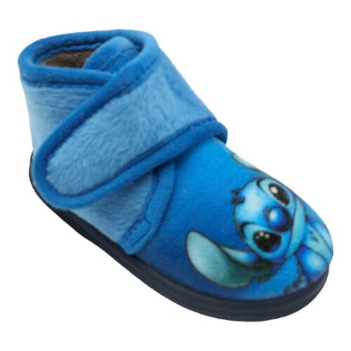 Zapatillas cerradas niño Monstruito con velcro La Barca® 19 a 28 Azulón 611