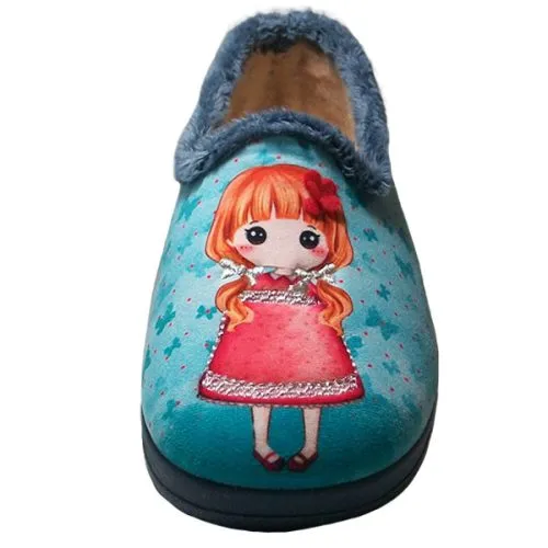 Zapatilla señora cerrada con piso de goma Segura® 37/41 Azafata 621-4607