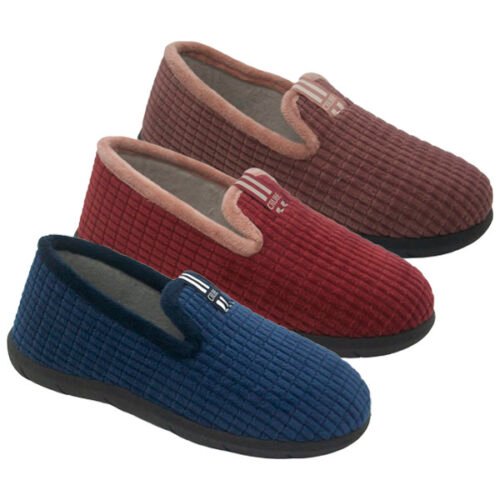 Zapatillas cerradas con plantilla acolchada Crube Señora 35 a 41 Azul Fresa Malva 631