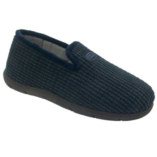 Zapatillas cerradas Crube Hombre con plantilla acolchada 39 a 45 Azul Gris 762
