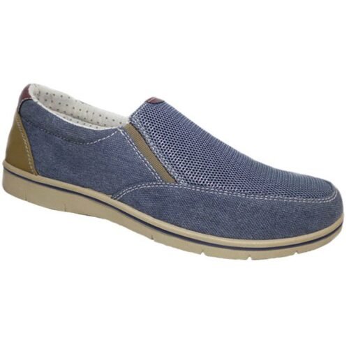 Zapatilla caballero forro fresco y piso antideslizante 39/45 Jeans 814