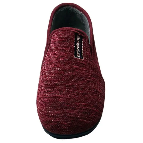 Zapatilla caballero cerrada con elásticos y  con piso de goma Segura® 39/45 Burdeos 40/44 Marino 934-4600 - Imagen 6