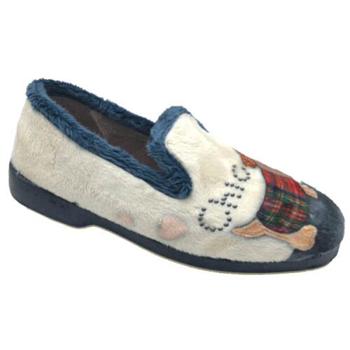Zapatillas cerradas Segura Mujer con piso panchuela 35 a 41 Marino 9800-3