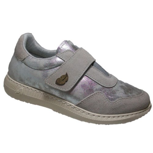 Deportivas mujer velcro PlumaFlex 35 a 42 Plata A03814X