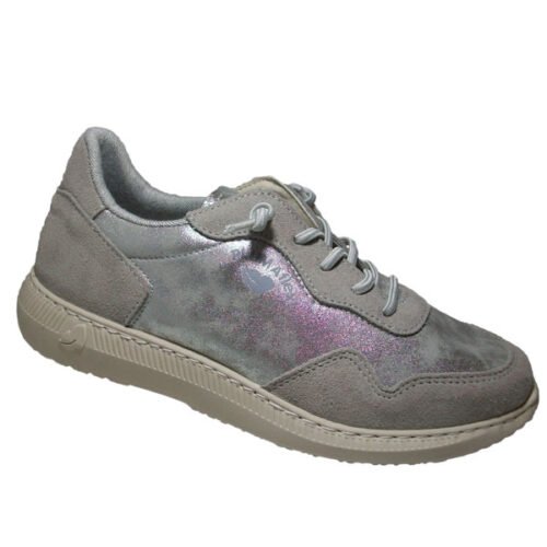 Deportivas mujer cordones PlumaFlex 35 a 42 Plata A03813X