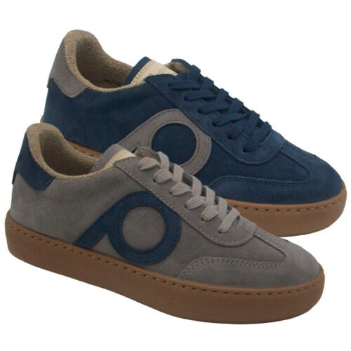 Zapatillas Deportivas para señora de Serraje con Piso de Plataforma Plumaflex 35 a 42 Gris Jeans P00700