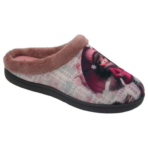 Zapatillas Semidescalzas de chica Plumaflex 35 a 42 Salmon R12056X