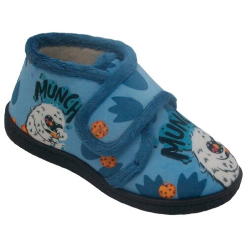 Zapatillas abotinadas con velcro niño/a y cadete PlumaFlex 22 a 34 Aguamar R12068