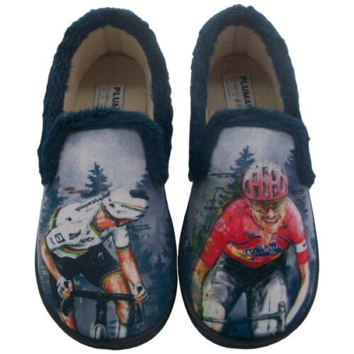 Zapatillas cerradas niño/a y cadete Ciclistas PlumaFlex 25 a 38 Marino R12085