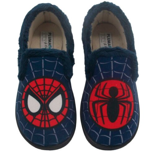 Zapatillas cerradas niño/a y cadete SpiderMan PlumaFlex 25 a 35 Marino R12086