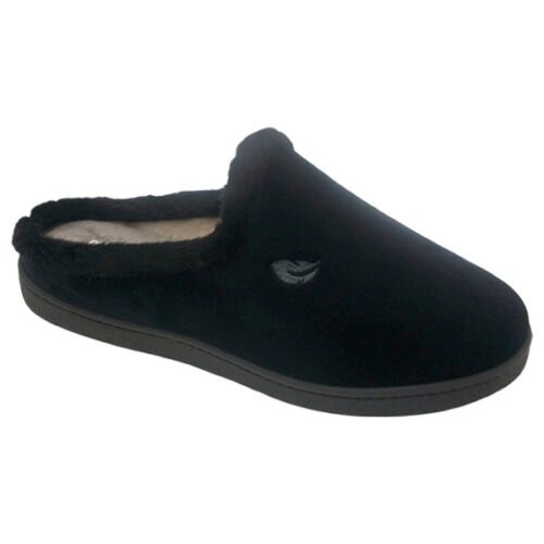 Zapatillas semidescalzas de caballero Clasicas PlumaFlex 39 a 46 Negro R12089X