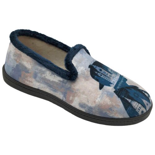 Zapatillas cerradas caballero Detective Plumaflex 39 a 46 Marino R122281